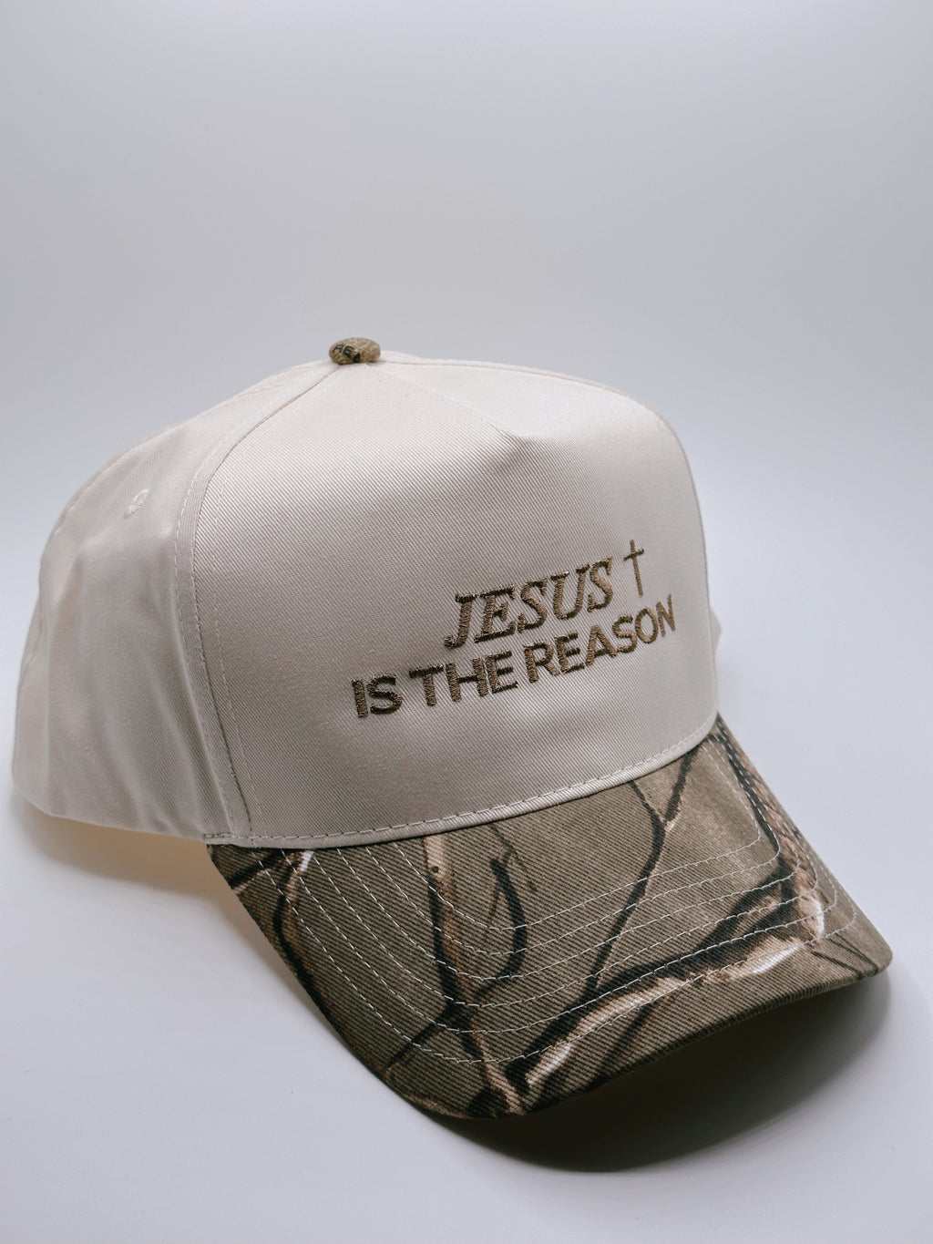 Custom Embroidered Hat - Jesus Is The Reason