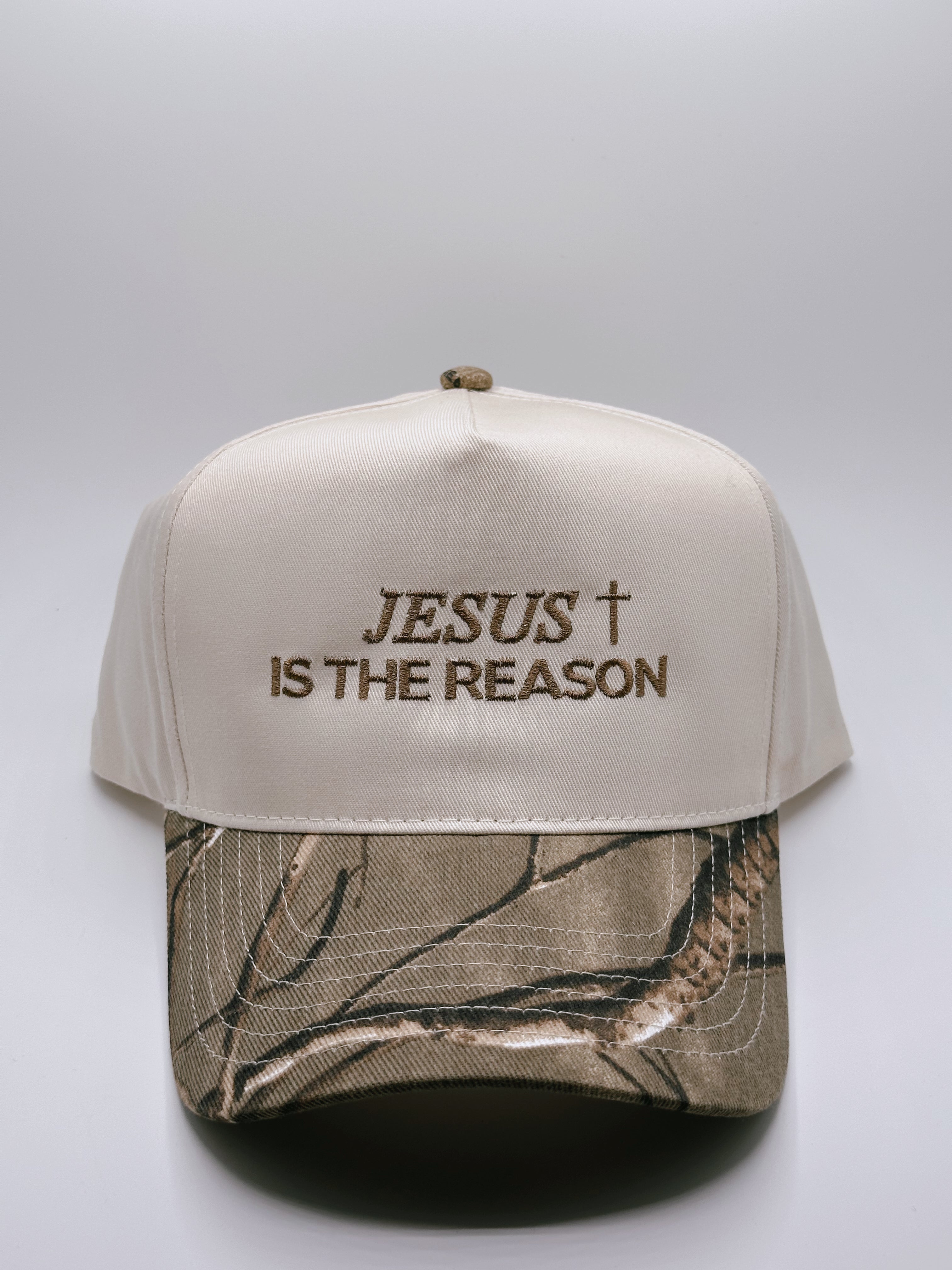 Custom Embroidered Hat - Jesus Is The Reason