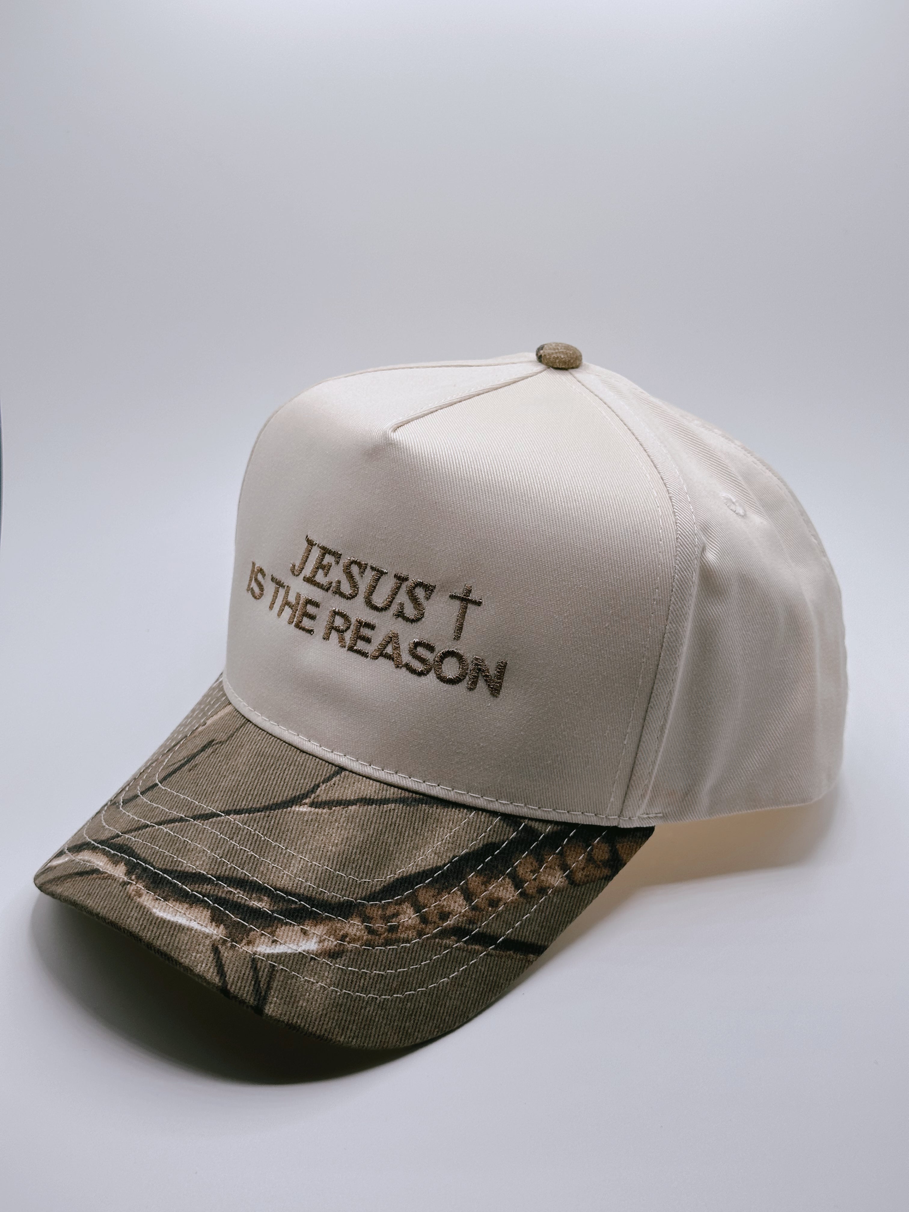 Custom Embroidered Hat - Jesus Is The Reason