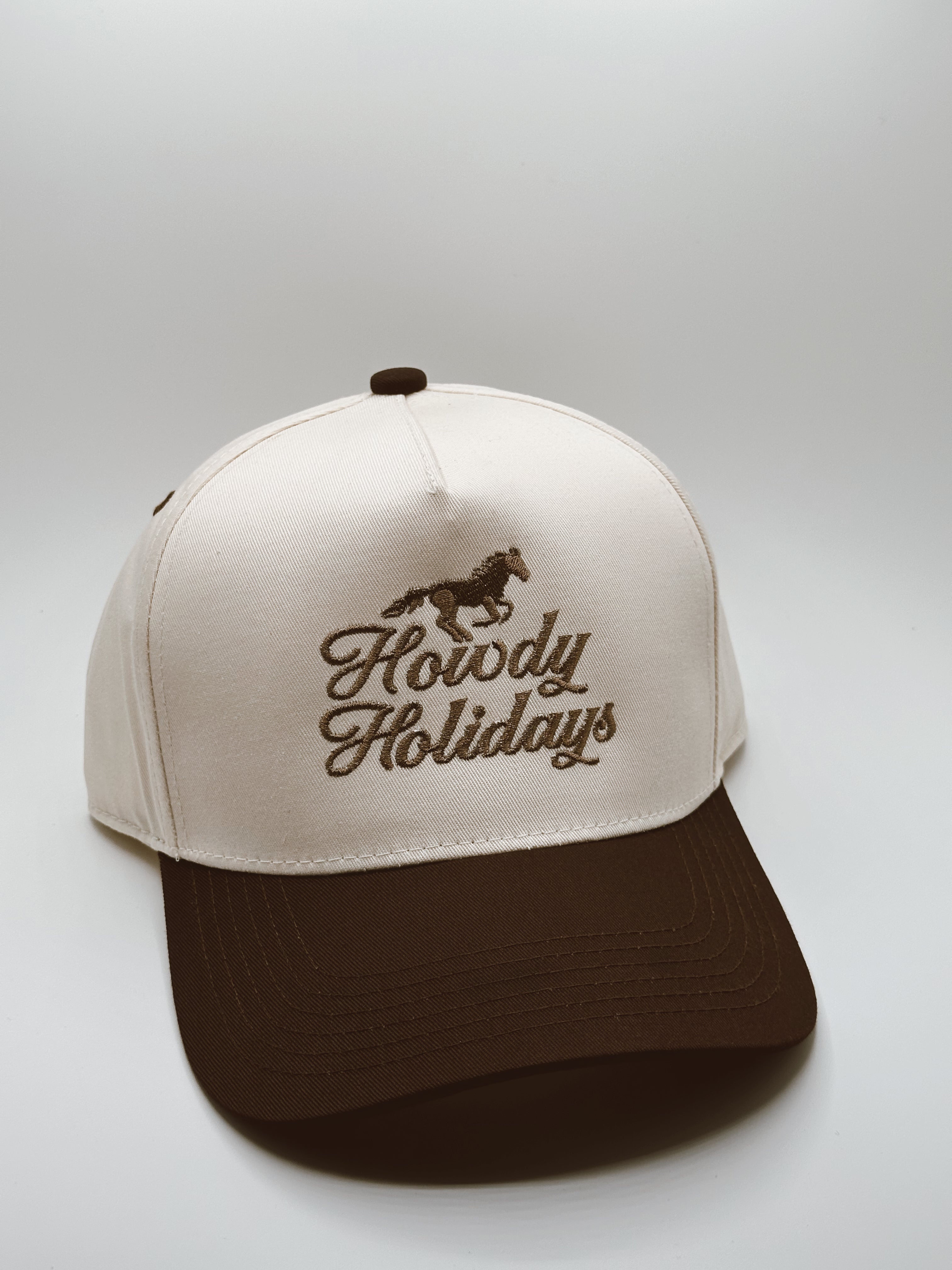 Custom Embroidered Hat - Howdy Holidays