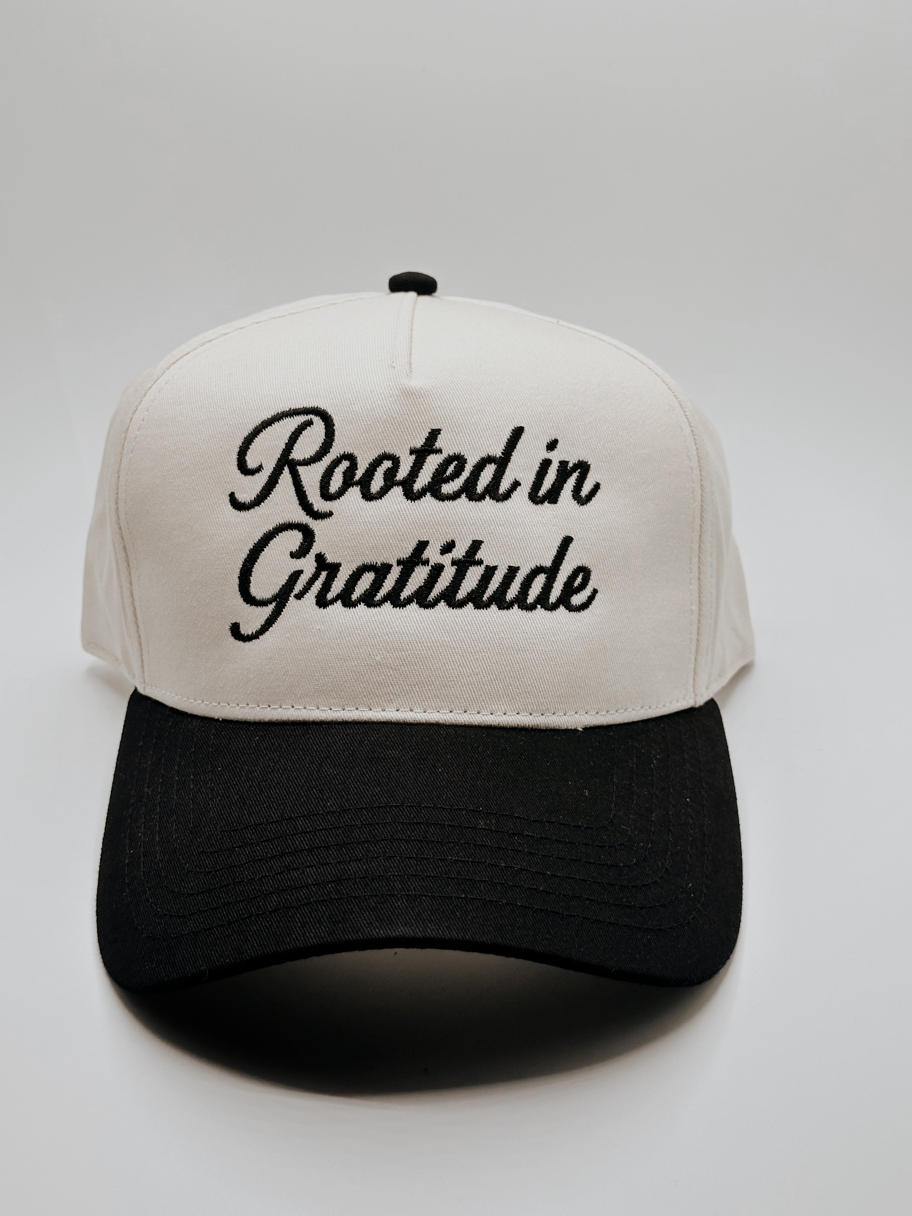 Custom Embroidered Hat- Rooted In Gratitude