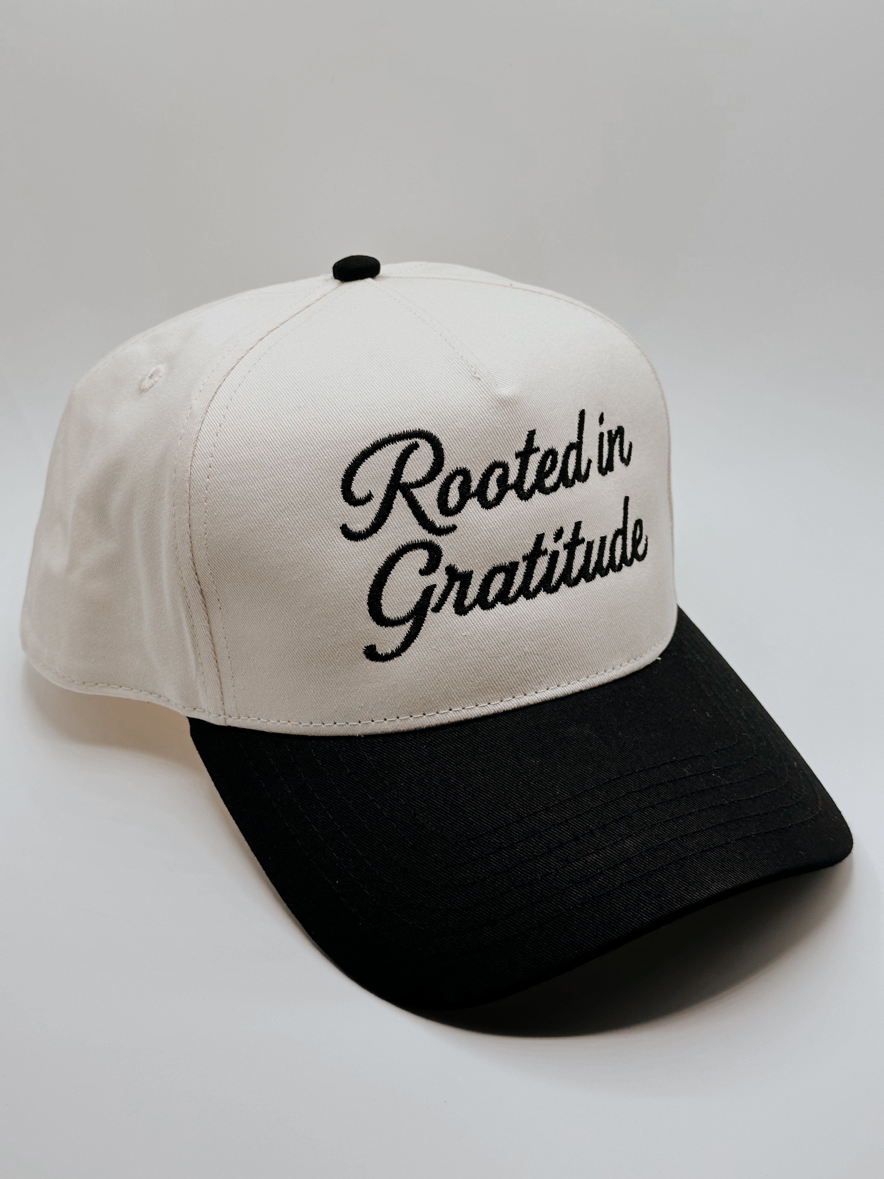Custom Embroidered Hat- Rooted In Gratitude