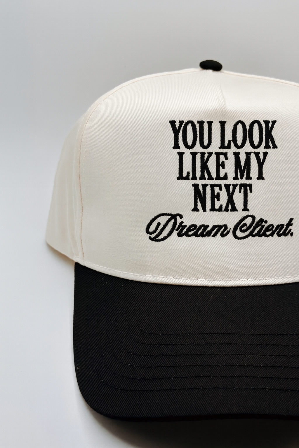 Custom Embroidered Hat - Dream Client
