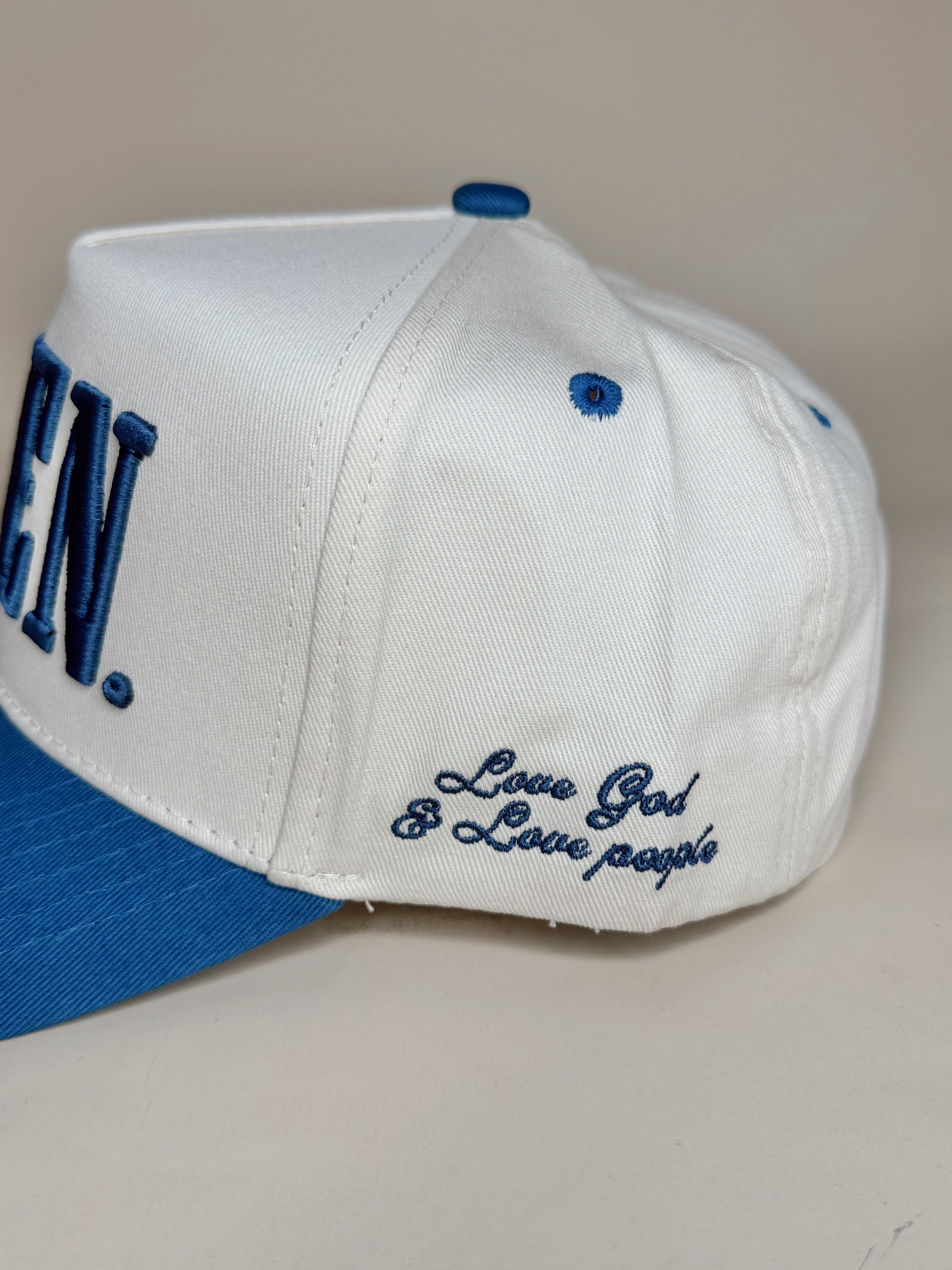 Custom Embroidered Hat - AMEN
