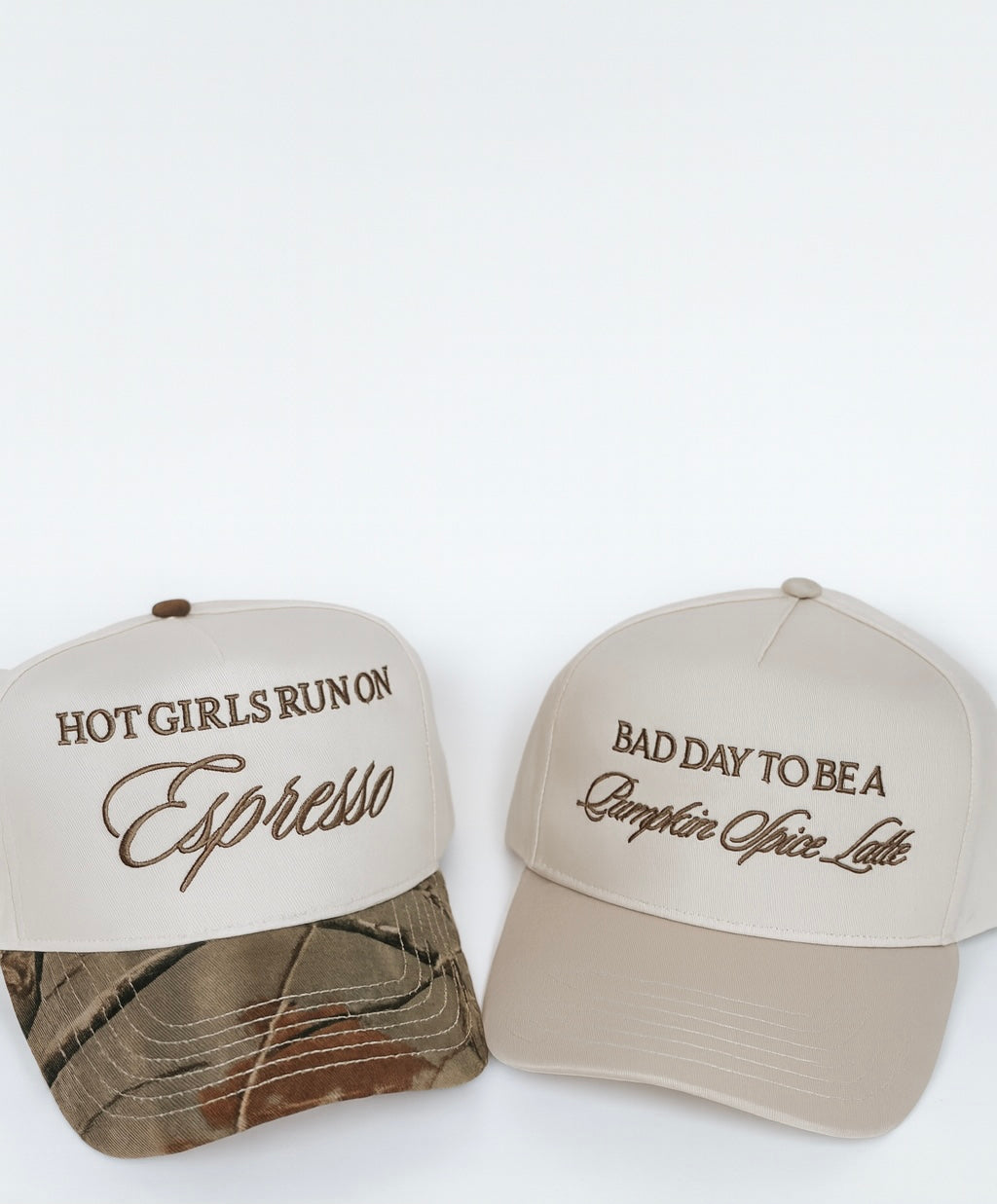 Custom Embroidered Hat - Fall Drop