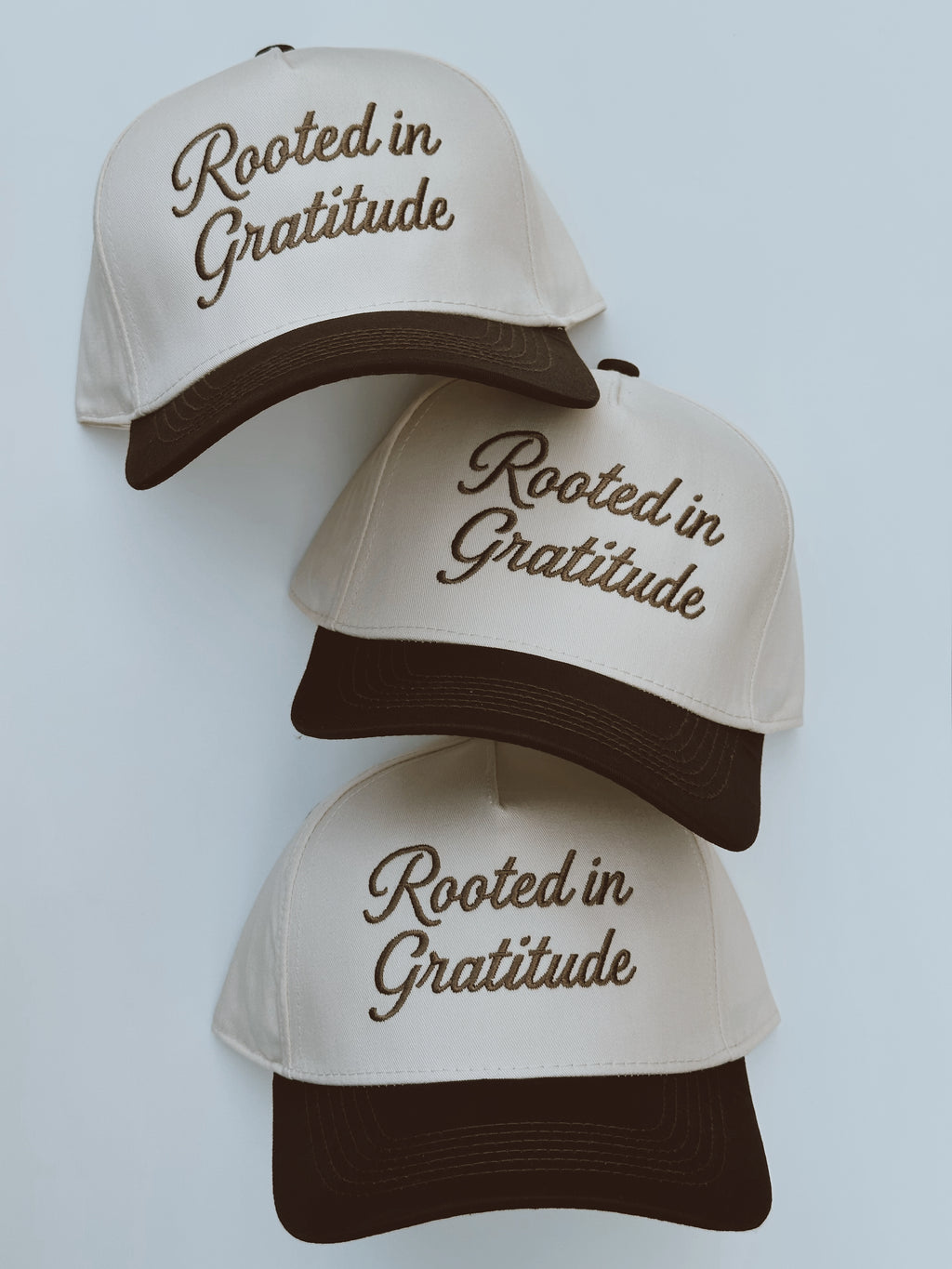 Custom Embroidered Hat- Rooted In Gratitude
