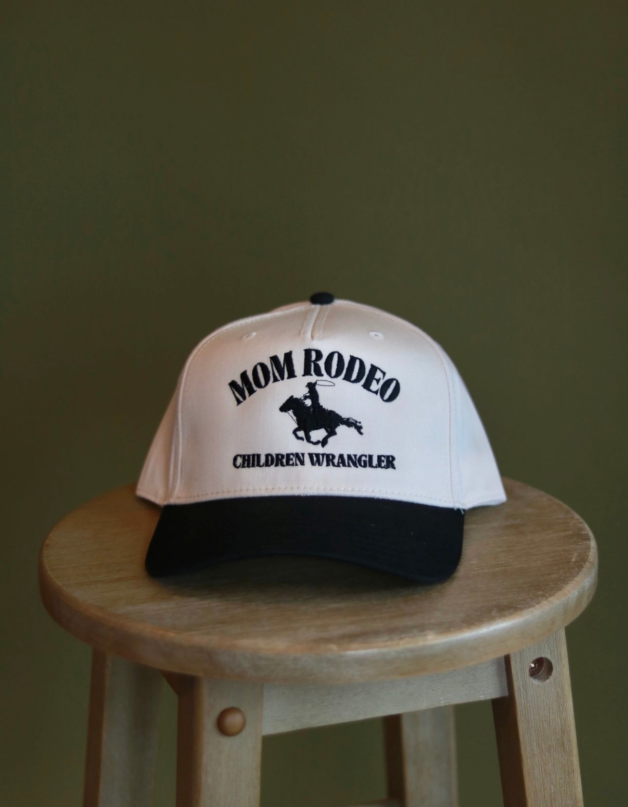 Custom Embroidered Hat - Mom Rodeo