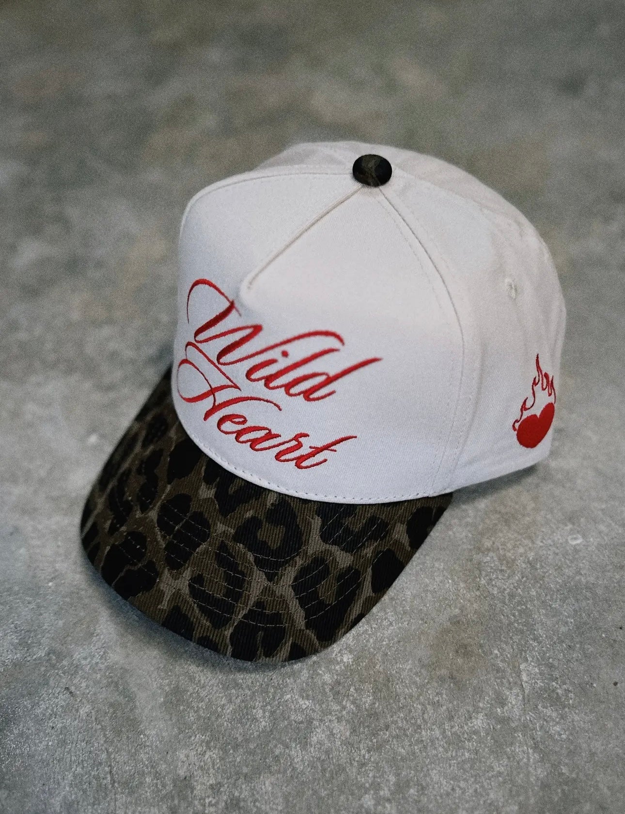 Custom Embroidered Hat - Wild Heart