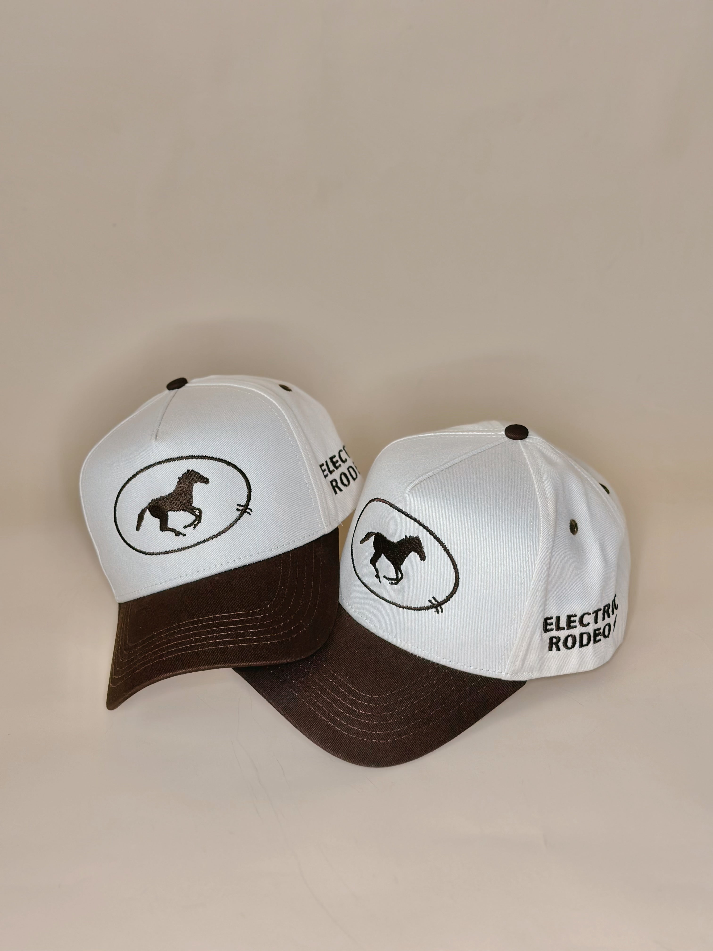 Custom Embroidered Hat - Vintage Western Horse